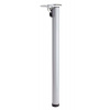 Stabilit Nábytková noha sklopná, ⌀ 50 × 710 mm, oceľ, šedá, 50 kg, 50131