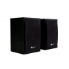 C-TECH C-TECH reproduktory SPK-09, 2.0, dřevěné, černé, USB napájení, 4W, 3,5mm jack
