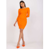 Šaty Batumi - oranžová (Dámske šaty RUE PARIS )