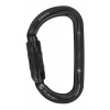 Asymetrická karabína Petzl Am´D čierna twist lock