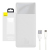 Powerbank Baseus Bipow 30000mAh, 20W (biela) PPBD050402