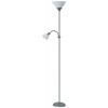 Rabalux Action stojaca lampa 2x100 W biela-strieborná 4028