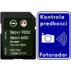 Mapa pre navigáciu Európa Opel NAVI600 NAVI900 pamäťová karta SD