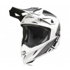 Motokrosová helma Acerbis X-Track black/white přilba vel. XL