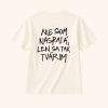 Dotyk Slov Dámske tričko (off white) - Nie som nasratá, len sa tak tvárim Veľkosť: XL