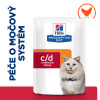 Hill’s Prescription Diet c/d Stress Starostlivosť o močový systém pre mačky 12 x 85 g