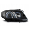 PREDNÉ SVETLÁ ANGEL EYES BLACK LED INDICATOR BMW E90/E91 03.05-08.08