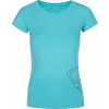 Kilpi LISMAIN-W Dámske tričko RL0304KI Tyrkysová 34