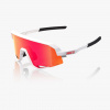 100 percent 100% SLENDALE - Soft tact White - HiPER Red Multilayer Mirror Lens Športové cyklistické okuliare