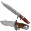Nôž - Large Kandar Hunting Knife + Steel + Wood ND92 (Nôž - Large Kandar Hunting Knife + Steel + Wood ND92)