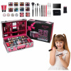 Veľký kufrík sada kozmetických prípravkov darček pre dievčatá vo veku 6 7 8 9 10 rokov, make-up