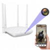 SKRYTÁ KAMERA WiFi ROUTER ŠPIONÁŽNA MINI DETEKCIA ŽIVÝ NÁHĽAD MKLY71
