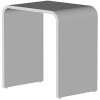 STEINBERG 430 stolík/stolička z kameňa Mineo, 400 x 300 x 430 mm, svetlá sivá, 4307000G