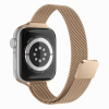 Techsuit Remienok na hodinky (W034) - Apple Watch 1/2/3/4/5/6/7/8/SE/SE 2/Ultra (42/44/45/49 mm) - zlatý