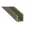 LEDLabs LUMINES LED profil typ Y inox eloxovaný 3 m