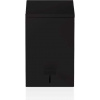 Kôš na odpadky do kúpeľne Corner Soft Close štvorcový 32 cm čierny matný