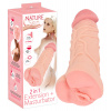 You2Toys Nature Skin 2in1 Extension + Masturbator - masturbátor, realistický dizajn