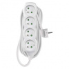 Prodlužovací kabel EMOS P0415R – 4 zásuvky, 5m, bílý