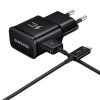 Samsung EP-TA200EBE USB-A 15W sieťová nabíjačka s káblom EP-DR140ABE USB-A - USB-C (OOB Bulk - náhradné balenie) - čierna