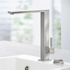 VILLEROY & BOCH Finera Square páková drezová batéria, výška výtoku 251 mm, oceľ nerezová kartáčovaná, 927100LC