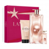 Lancôme Idôle Aura SET: Parfumovaná voda 50ml + Parfumovaná voda 5ml + Telové mlieko 50ml pre ženy