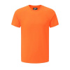 Lonsdale Round Neckline T-Shirts Mens Orange 2XL