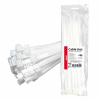 Upínacie pásky biele 4,8 × 300 mm 100 ks. AMIO-04311