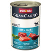 Animonda Gran Carno Adult hovädzie & losos & špenát 400 g