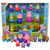 Figúrky Peppa Pig SET Pepa Family 14 ks