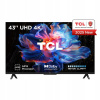 43-palcový LED televízor TCL 43V6C 4K UHD Google TV čierny