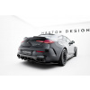 Maxton Design spoiler pod zadní nárazník s žebrováním pro Mercedes CLE C236 53 AMG, černý lesklý plast ABS