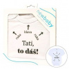 New Baby Body s potlačou Tati to dáš!