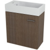 SAPHO LATUS IV umyvadlová skříňka 49,5x50x25cm, Borovice rustik (55579) LT410-1616