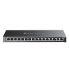 TP-LINK TP-Link JetStream TL-SG2016P sieťový prepínač L2/L3/L4 Gigabit Ethernet (10/100/1000) Podpora napájania cez Ethernet (PoE) Čierna (TL-SG2016P)