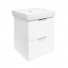 Siko Skříňka pod umyvadlo bez umyvadla Laufen PRO A 62,9x69,4x50,9 cm bílá lesk RE010650228060