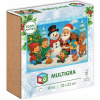 Puzzle 90 dielikov Snehuliak a Priatelia Multigra Mikuláš Vianoce