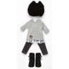 Guca P858 Obleček pre Penelope s topánočkami, 34 cm 8436586815455