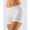 GINA dámské boxerky delší nohavička, kratší nohavička, bezešvé, klasické, jednobarevné Bamboo PureLine 03013P - bílá L/XL, vel. L/XL, Bílá