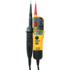 Fluke T150/VDE, Digitálny multimeter, Ručný multimeter, CAT II 500V, CAT III 600V, Čierna, Žltá, LCD, Batérie