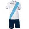 Futbalový set dres + šortky Givova Kit Plate, biela / svetlo modrá Veľkosť: M