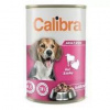 Calibra Dog konz.Veal&turkey in gravy 12x1240g (Calibra konzerva pre dospelé psy s teľacím a morčacím v omáčke)
