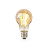 Smart žiarovka LED E27 7W teplá biela NEDIS WIFILRF10A60 WiFi Tuya
