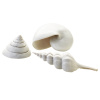 biOrb Sea Shells Decor Set biele 12, 7, 5 cm