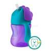 Avent hrnček so slamkou fialový 200ml