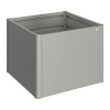 Vyvýšený záhon Biohort 1x1 plechový 102x102x77 cm sivý kremeň metalický