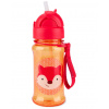 SKIPHOP SKIP HOP Zoo tritan Fľaša so slamkou 355ml Líška 12m+