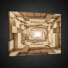 Obraz na plátne obdĺžnik - OB0739 - 3D kocky 80cm x 60cm - O6