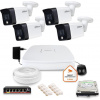 Dahua IP monitorovacia sada 4 rohových kamier 6Mpx Disk 1TB