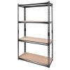 Regál 4-policový kovový 860x300x1520 mm / nosnosť 452 kg TACTIX (329015)