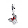 Pandora Strieborný prívesok Minnie Mouse Disney Moments 793533C01